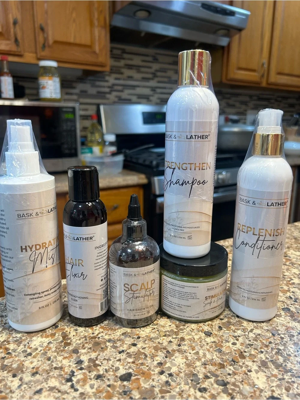 White Strengthen Shampoo – Hydrating Hair Care